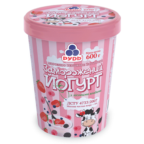 «“Frozen Yoghurt with Wild Berries”» Ice Cream
