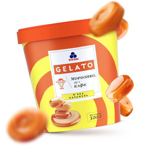 «"Gelato" Soft Caramel» Ice Cream