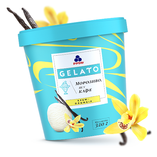 «"Gelato" Crème Plombières» Ice Cream