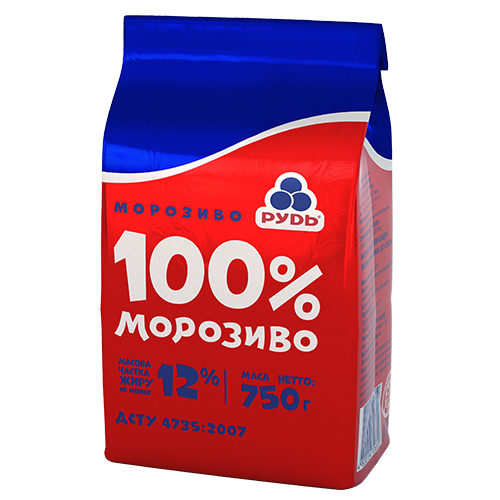 «100% морозиво» 750 г