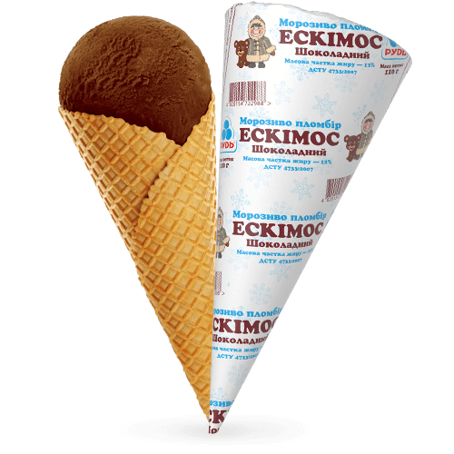 Морозиво ««Ескімос» шоколадний»