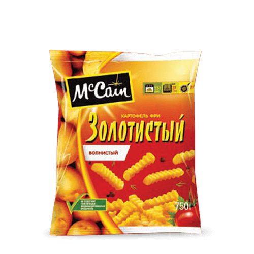 «McCain TM “Golden” Crinkle French Fries» Frozen & chilled products
