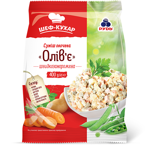 «“Olivier” Vegetable Mix» Frozen & chilled products