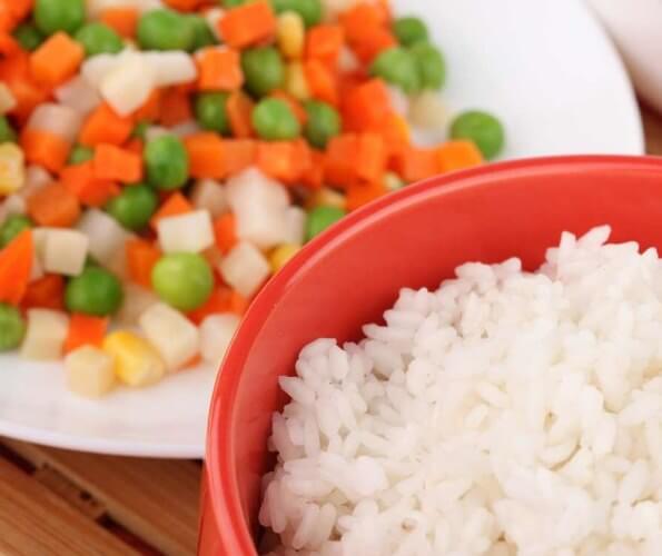 Рис с овощами, рецепт в мультиварке