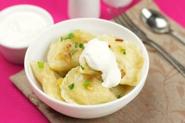 Рецепт вареників з картоплею