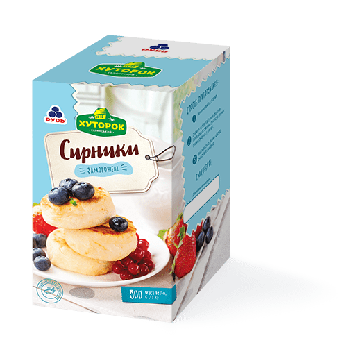 «Cheese pancakes.» Products