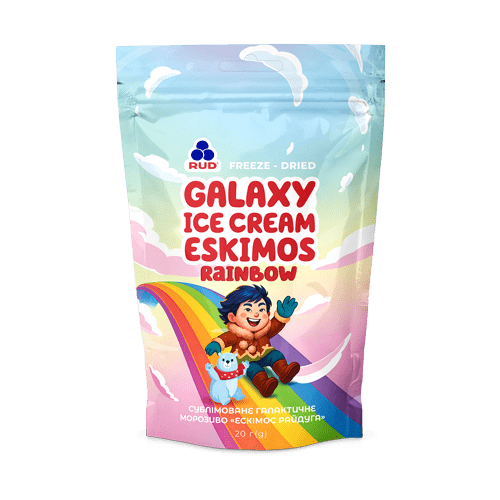 Морозиво ««Галактичне морозиво “Ескімос” райдуга»»