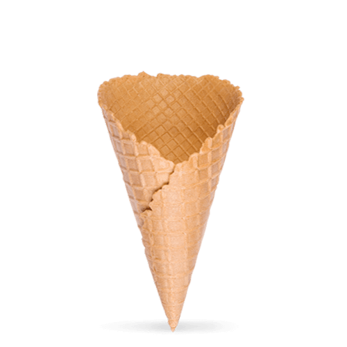 Рожки и стаканчики для мороженого «Вафельный рожок 130 мм, угол 27 (без джекета)»