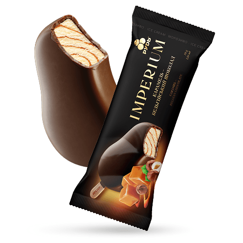 Мороженое «Imperium «Карамель – бельгийский шоколад»»