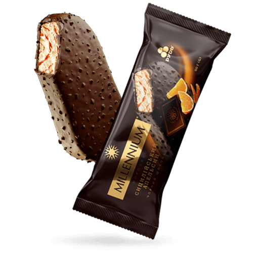 «MILLENNIUM DARK CHOCOLATE – SICILIAN ORANGE» Ice Cream