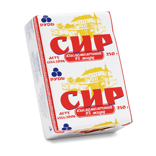 «Curd cheese 9%» Dairy products