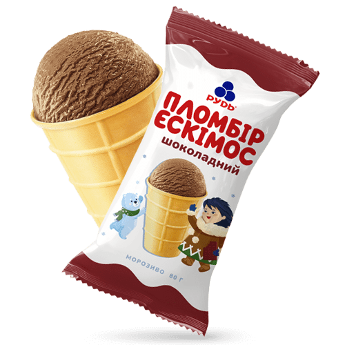 «“Esquimal” de chocolate» Helado