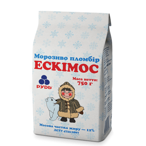 Морозиво «Ескімос» від ТМ «Рудь»