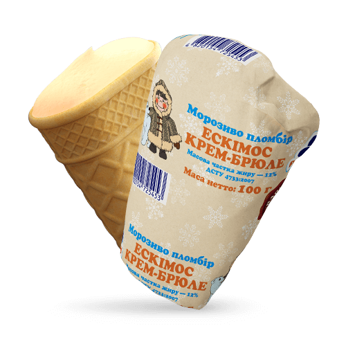 Мороженое ««Эскимос» крем-брюле»