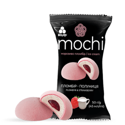 STRAWBERRY PLOMBIR ICE CREAM MOCHI