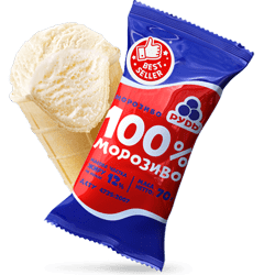 100% морозиво