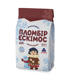 Мороженое-пломбир «Эскимос» шоколадный 