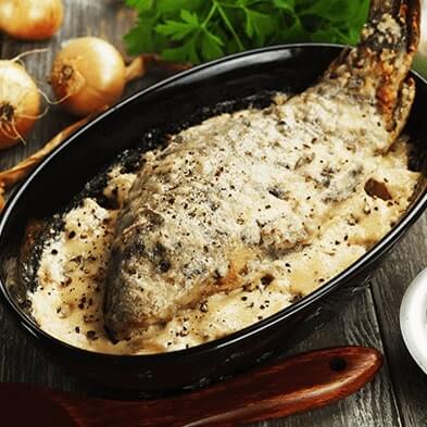 roasted crucian carp