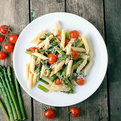 Pasta with vegetables
