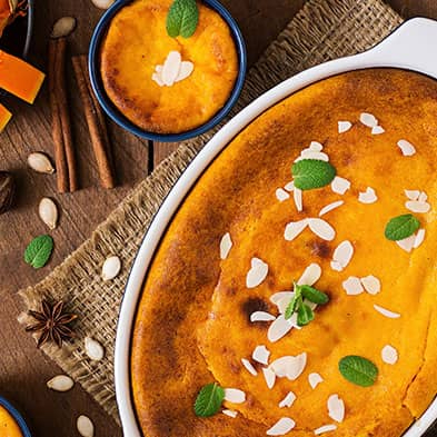 Cottage Cheese and Pumpkin Casserole