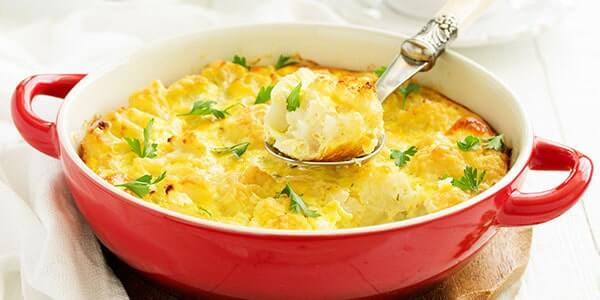 Cauliflower Baked with Béchamel Sauce